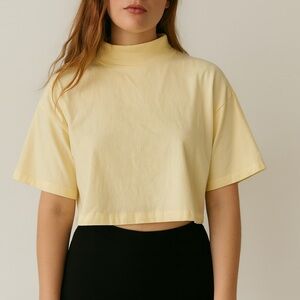 Silhouette Cream Cotton Top